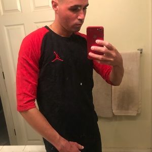 Jordan 3/4 sleeve shirt